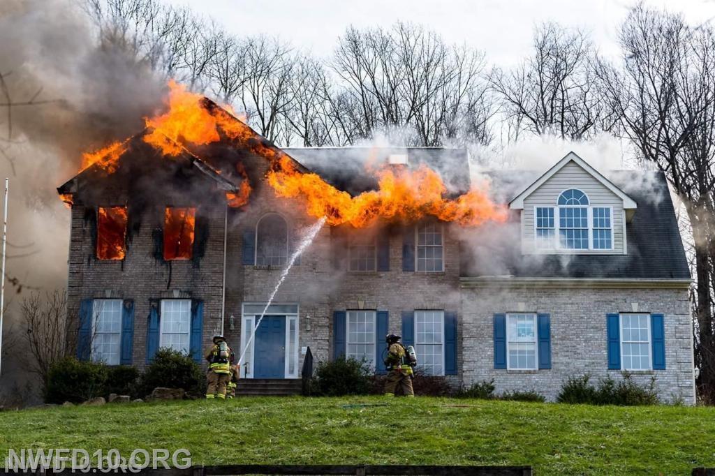 House Fire - 1600 block of Bowersox Road - Dec 2018.  E101, E102, BR105, M109, U10, U10-1