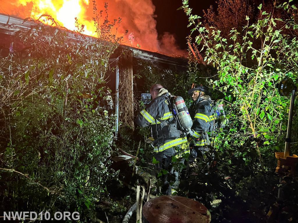 House Fire - 1700 Block of The Strand, Westminster.  Oct 2025  E101, E102, BR105, M109, U10