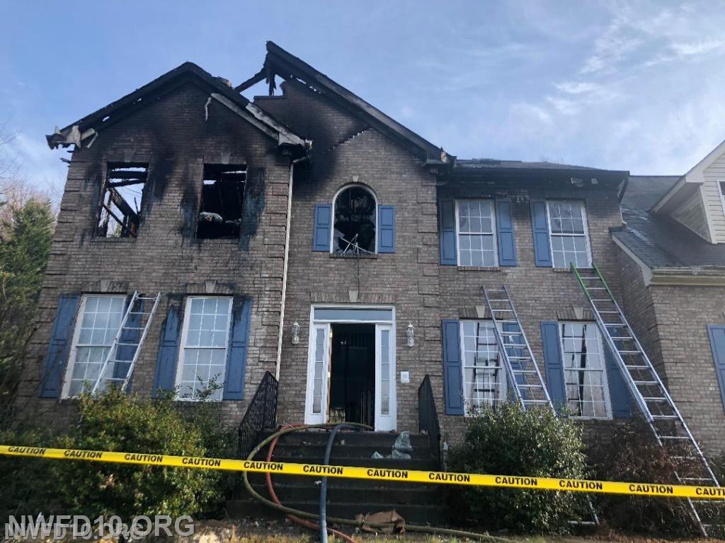 House Fire - 1600 block of Bowersox Road - Dec 2018.  E101, E102, BR105, M109, U10, U10-1