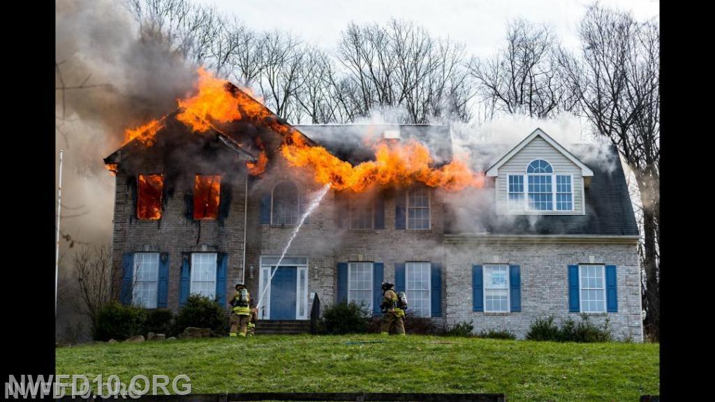 House Fire - 1600 block of Bowersox Road - Dec 2018.  E101, E102, BR105, M109, U10, U10-1