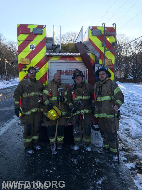House Fire - 3900 Block of Ridge Road, Winfield - Jan 2019.  E101, E102, Decon 30